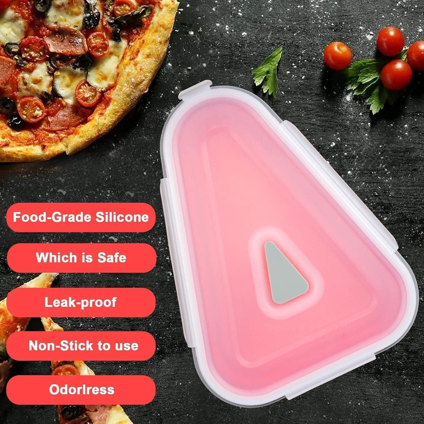 Burn-Free Multicolor Microwave Dish Holder