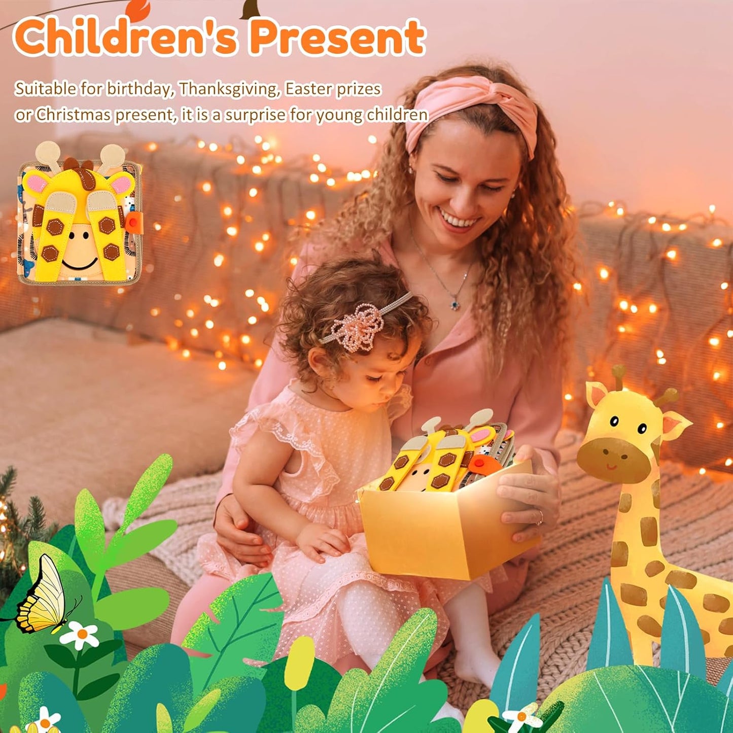 Montessori Soft Busy Book