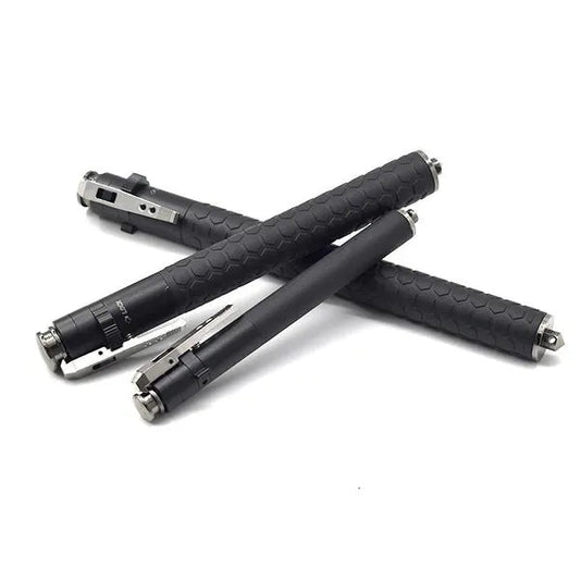 Black Foldable Self-Defense Stick